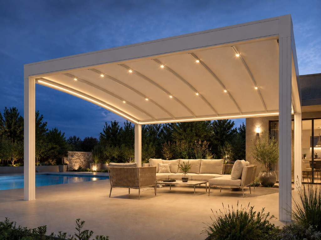 Chesapeake Fabric Pergola