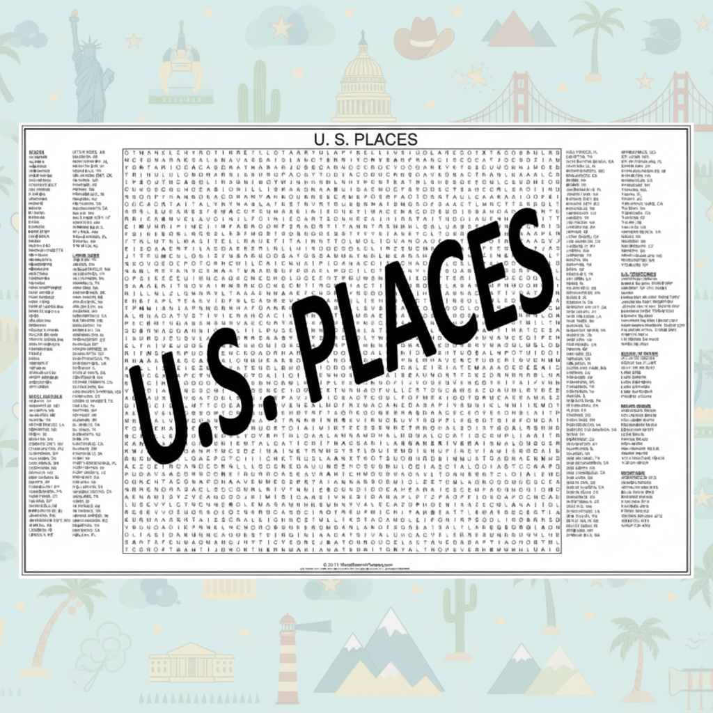 U.S. Places (313 Terms)