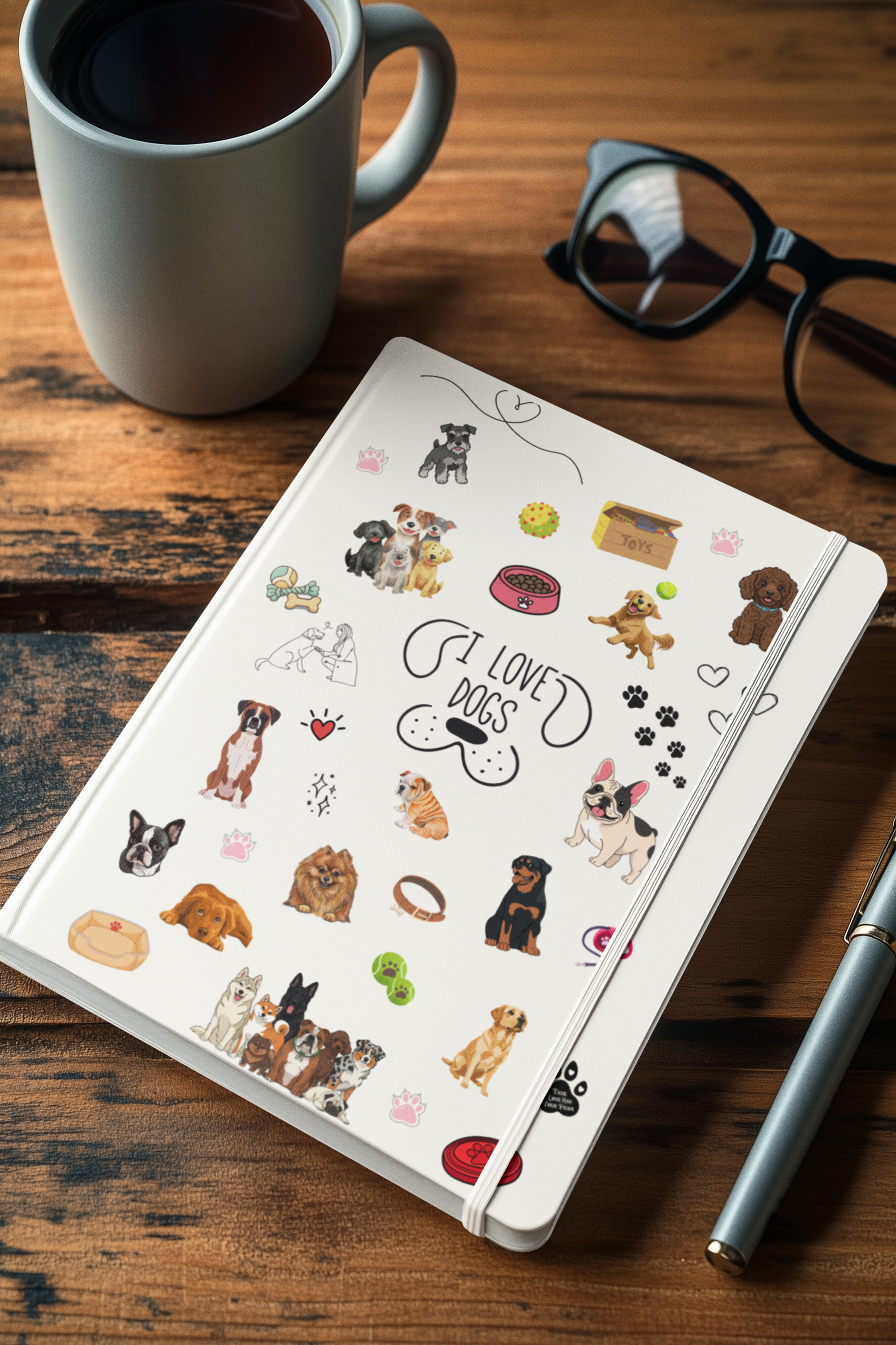 I Love Dogs | A5 Notebook