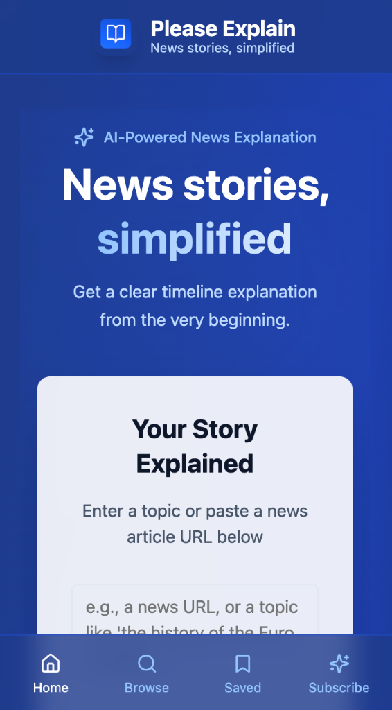 Please Explain app on mobile