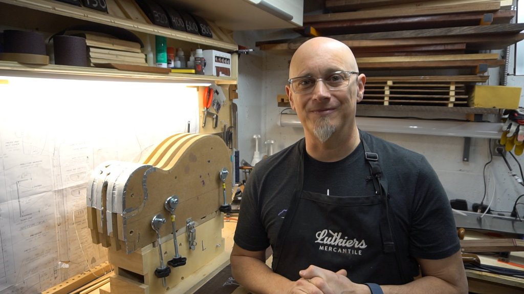 Ali in the workshop