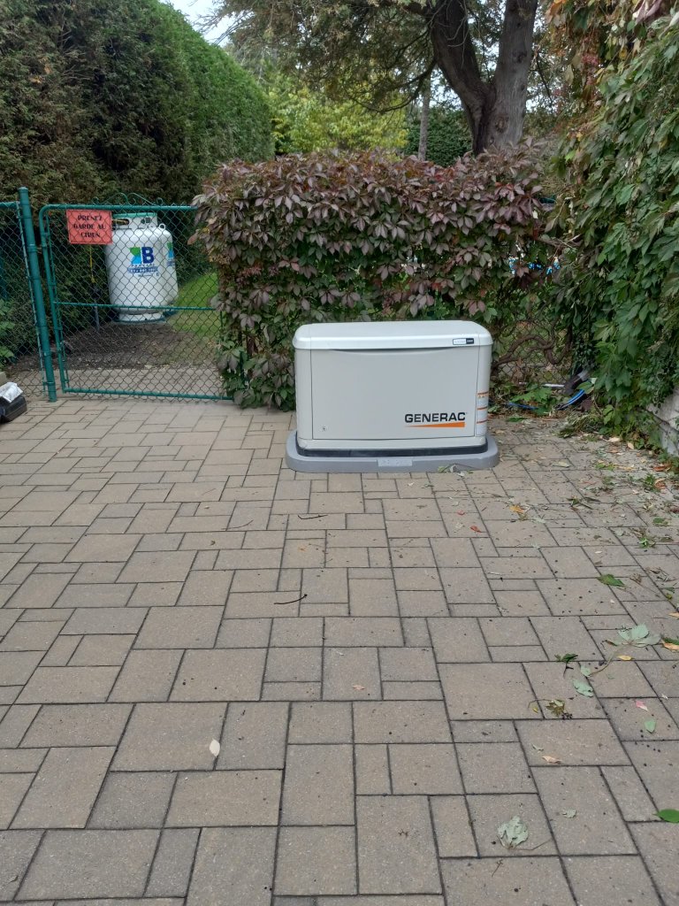 Générateur Generac installé par Votre Électricien