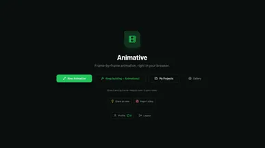 Animation Maker template preview