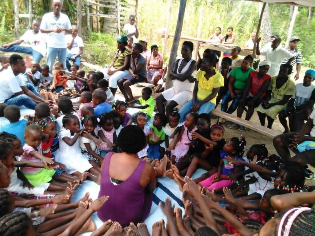 Vision For Haiti community gathering