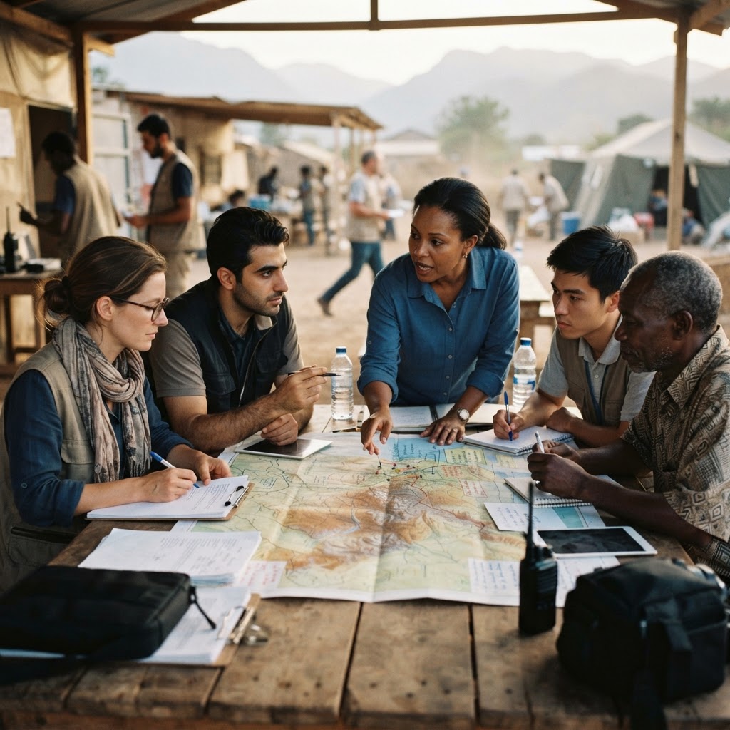 Piloter un projet humanitaire