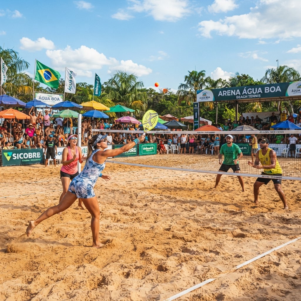 1ª Copa Araguaia de Beach Tennis – Água Boa