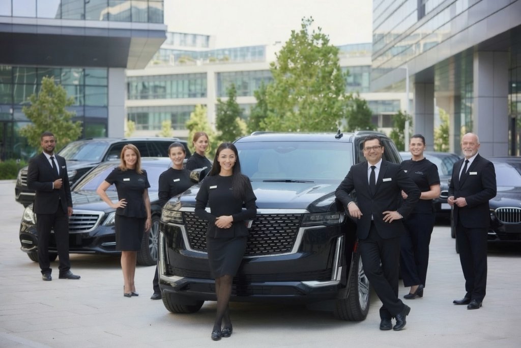 LivryLink professional chauffeurs and luxury fleet