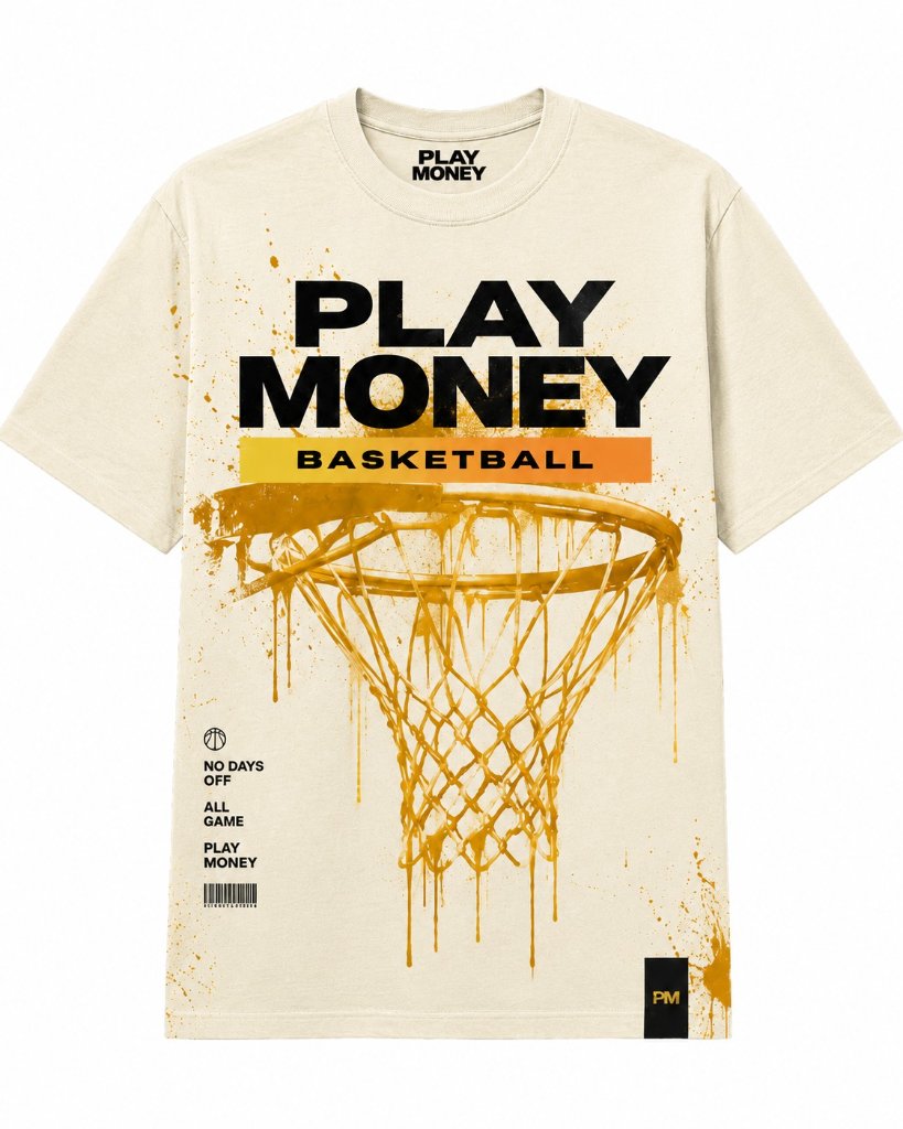 Play Money Basketball Tee