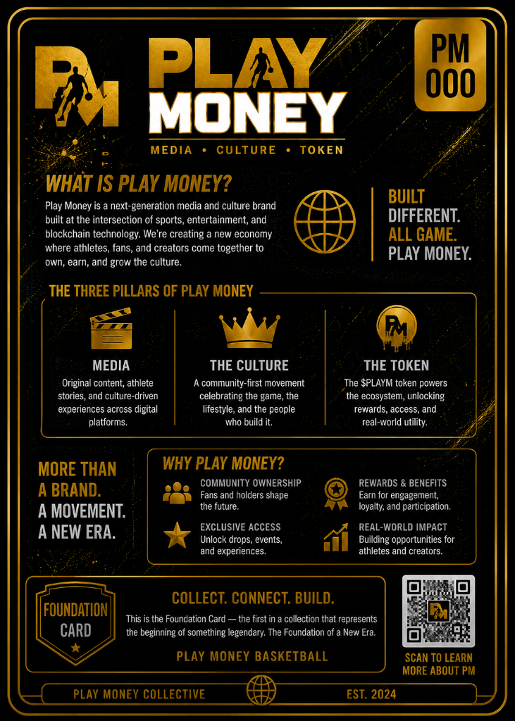 Play Money Foundation Card back