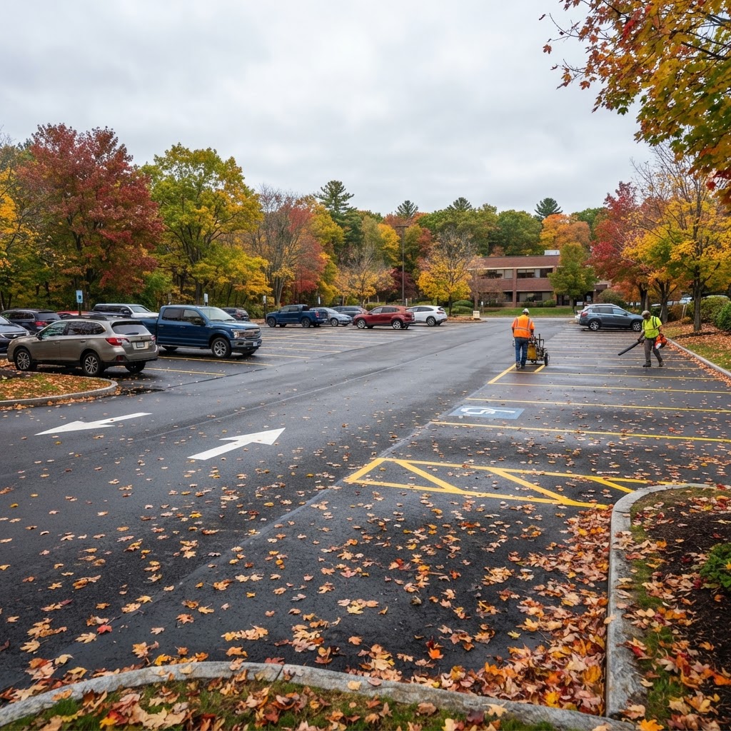 Preparing Your Parking Lot for Winter: A Fall Maintenance Guide