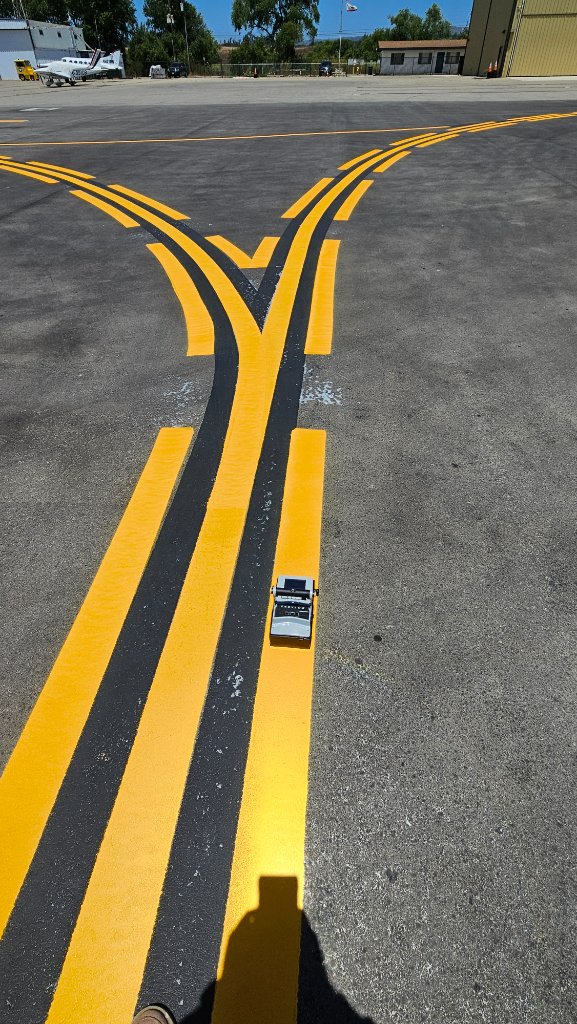 Airport Apron Markings