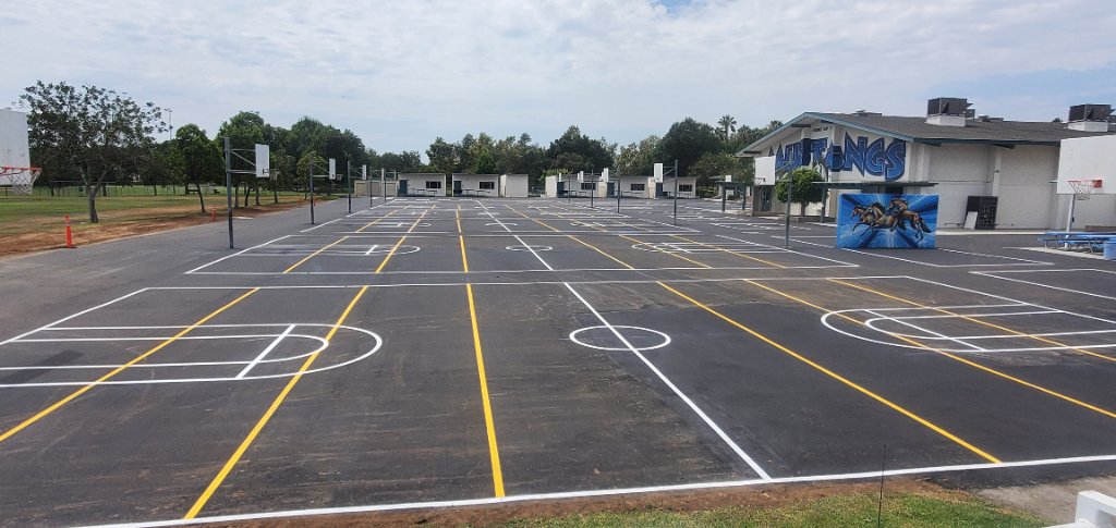 School Basketball Courts