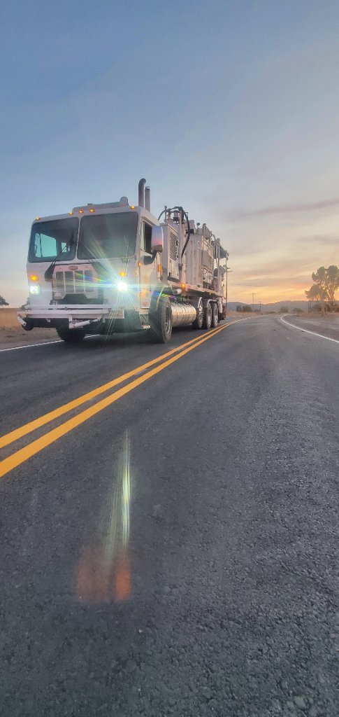 Highway Road Striping