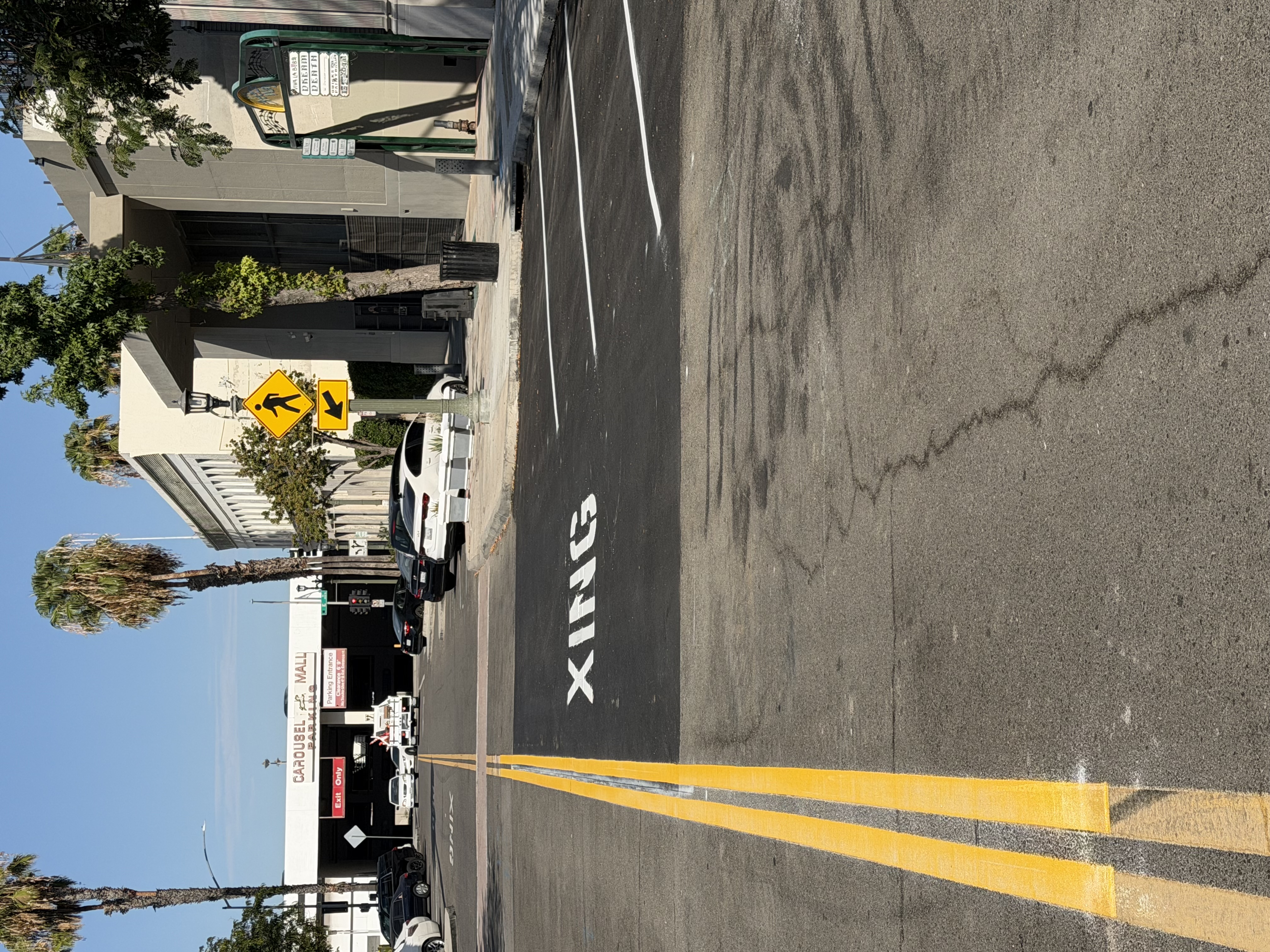 Thermoplastic Crosswalk Marking