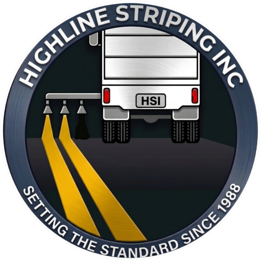 Highline Striping Inc. Logo