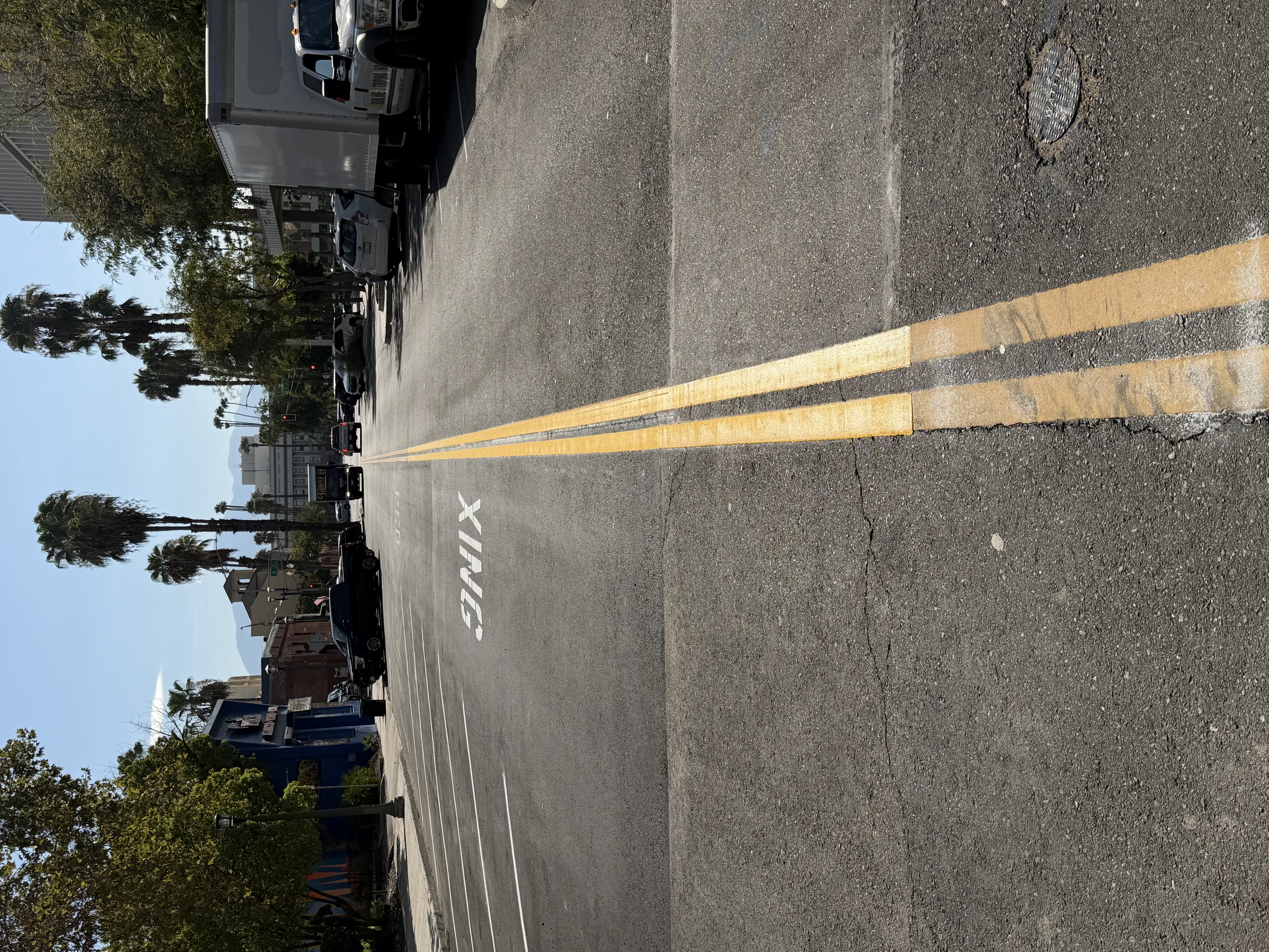 Thermoplastic XING Marking