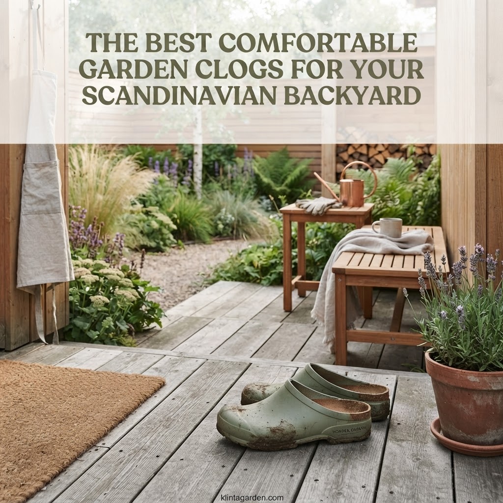 The Best Comfortable Garden Clogs for Your Scandinavian Backyard