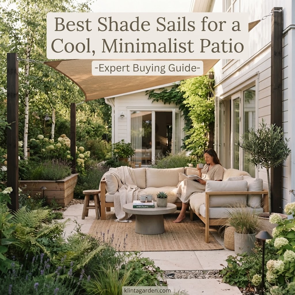 Best Shade Sails for a Cool, Minimalist Patio