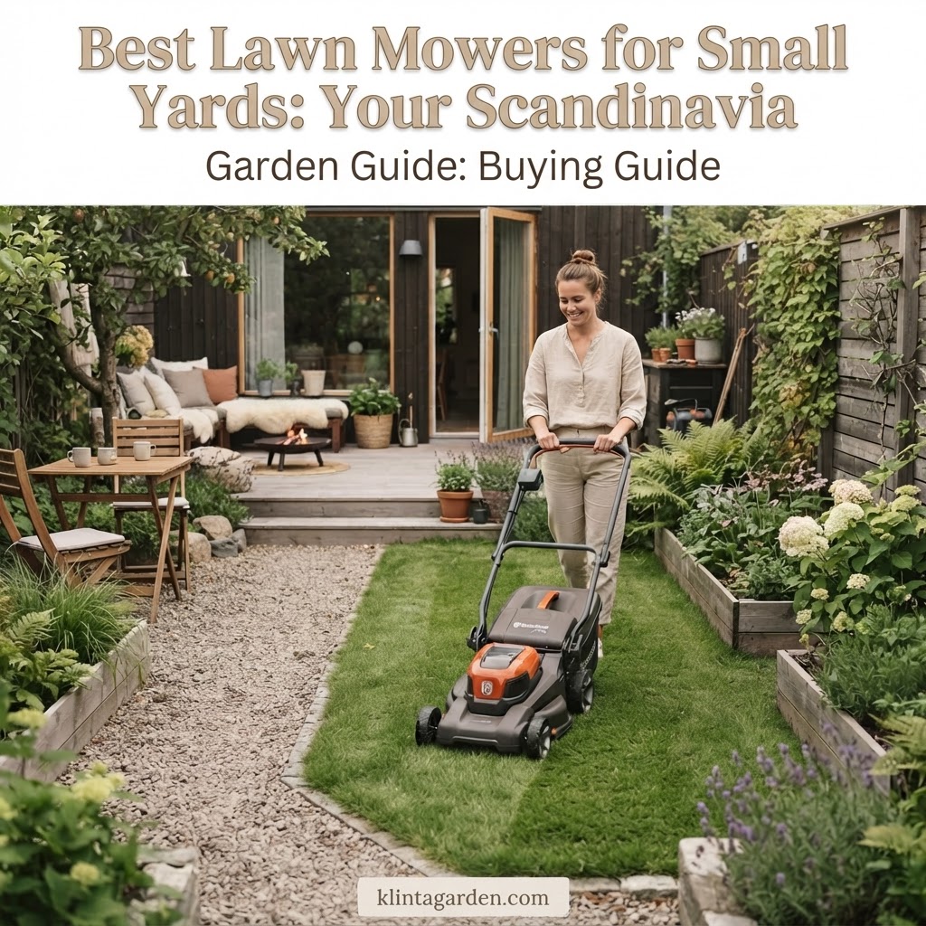 Best Lawn Mowers for Small Yards: Your Scandinavian Garden Guide