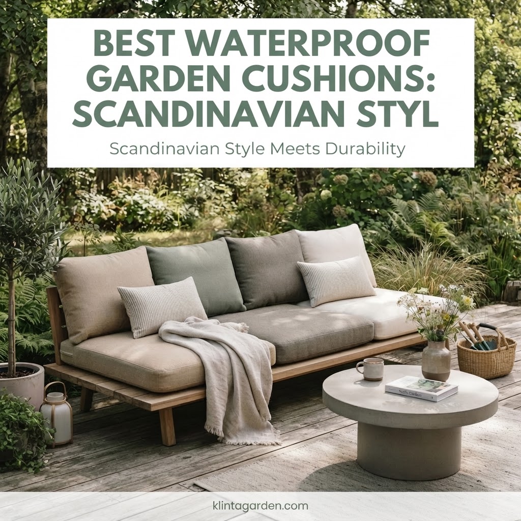 Best Waterproof Garden Cushions: Scandinavian Style Meets Durability