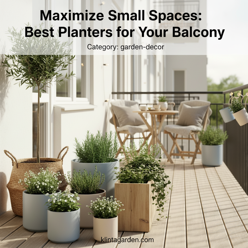 Maximize Small Spaces: Best Planters for Your Balcony
