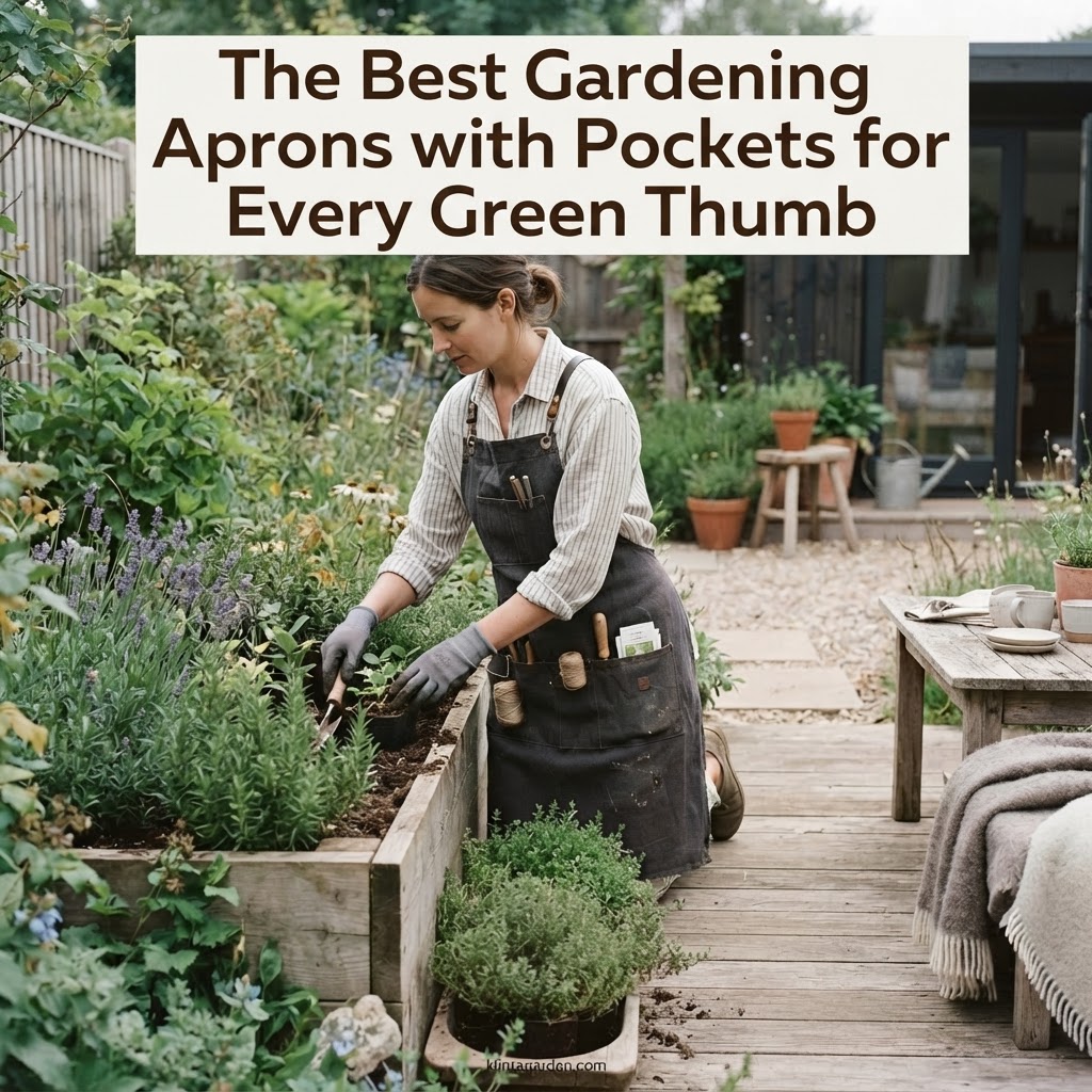 The Best Gardening Aprons with Pockets for Every Green Thumb