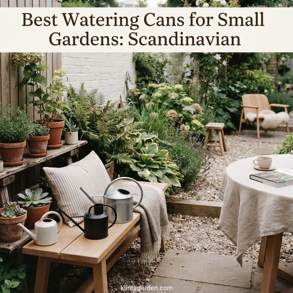 Best Watering Cans for Small Gardens: Scandinavian Style & Function