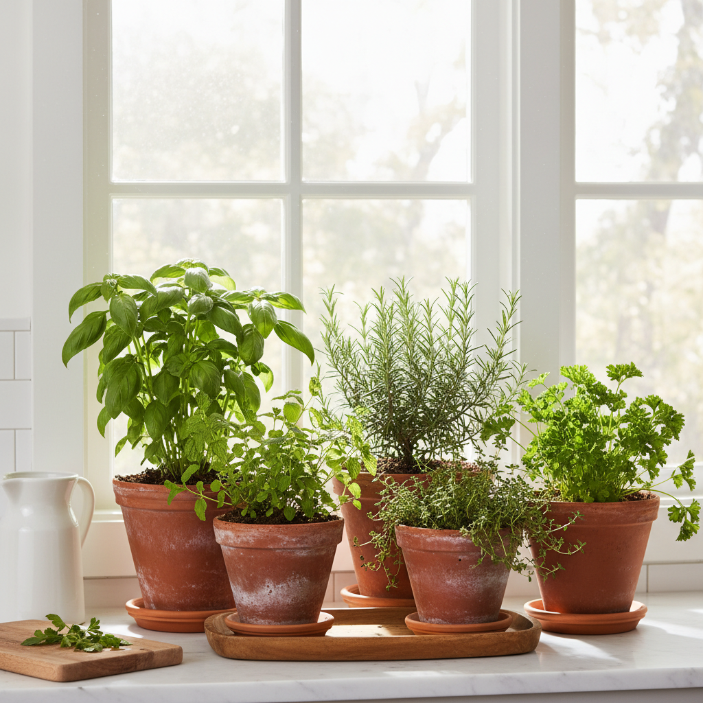 How to Grow Herbs Indoors Year-Round