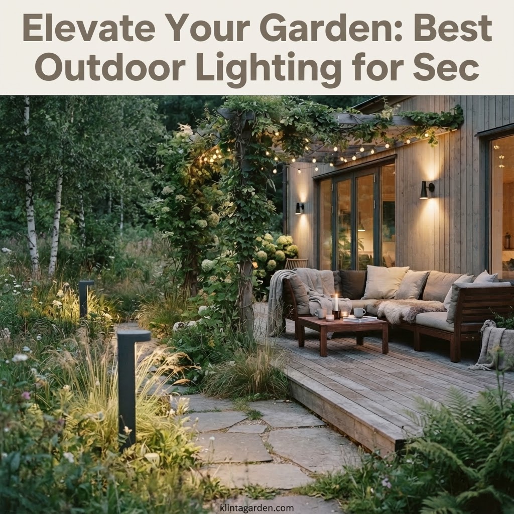 Elevate Your Garden: Best Outdoor Lighting for Security & Scandinavian Style