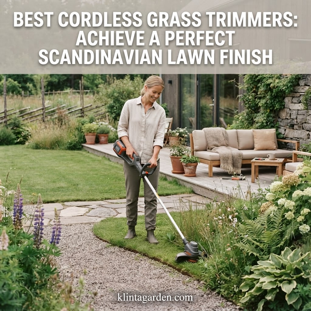Best Cordless Grass Trimmers: Achieve a Perfect Scandinavian Lawn Finish