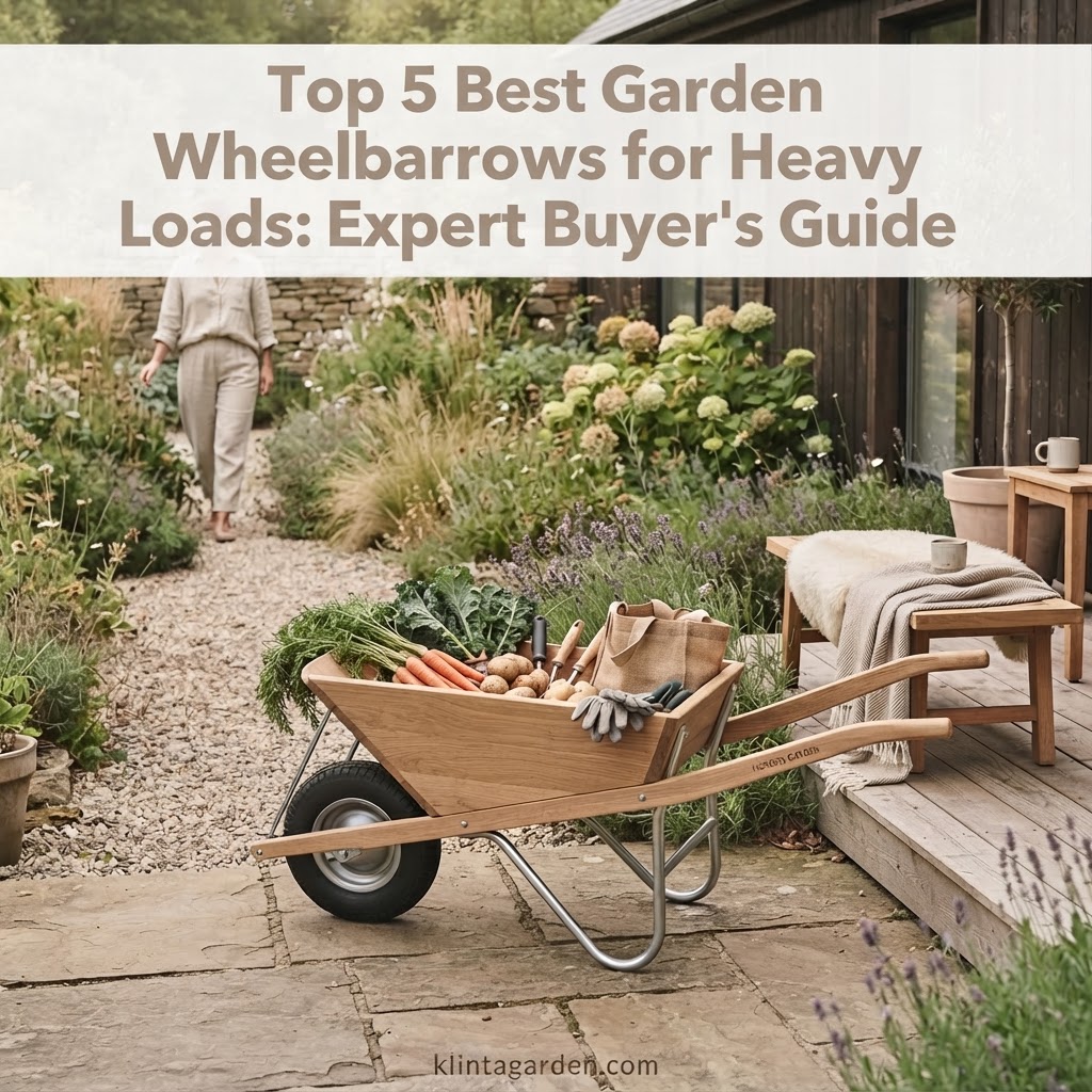 Top 5 Best Garden Wheelbarrows for Heavy Loads: Expert Buyer's Guide