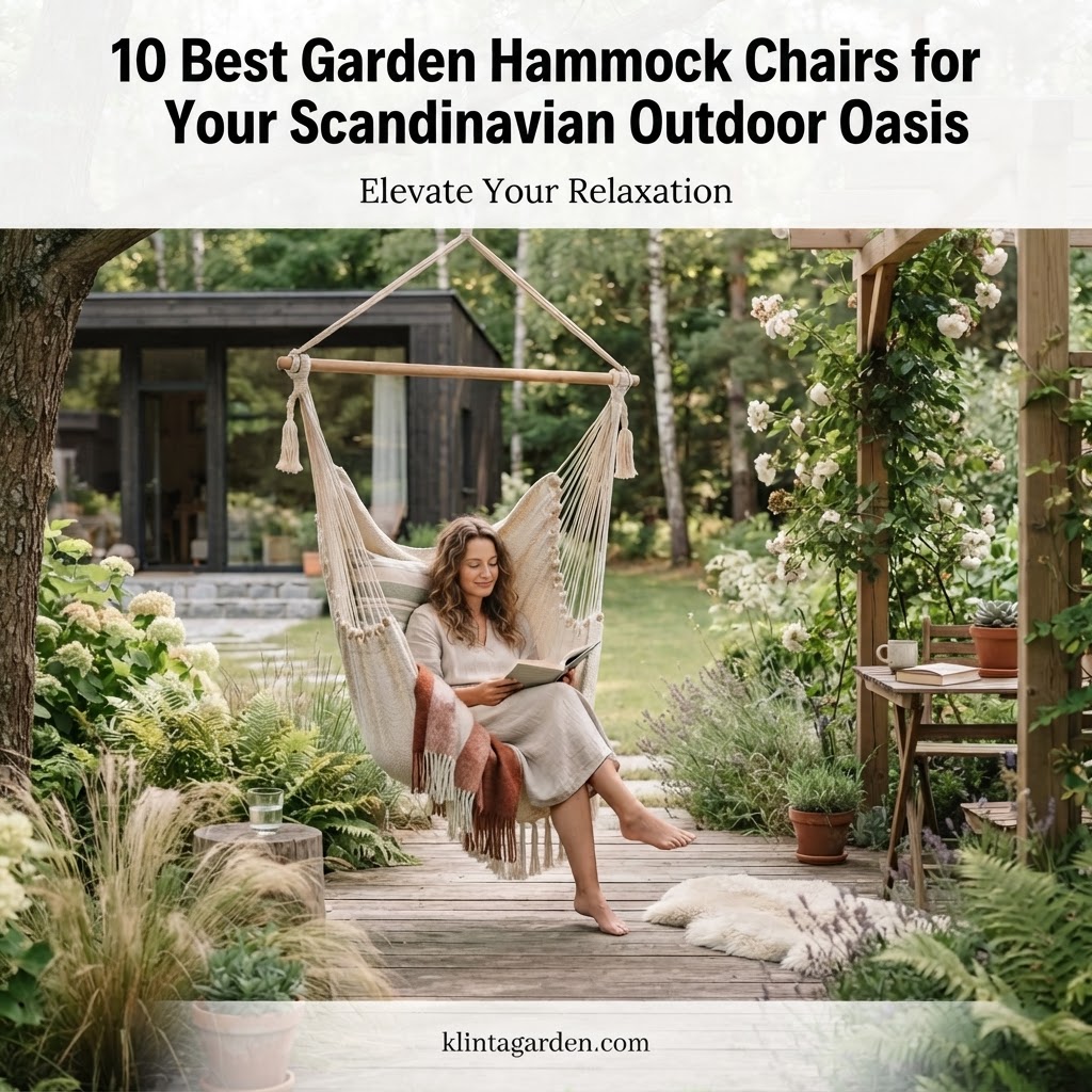 10 Best Garden Hammock Chairs for Your Scandinavian Outdoor Oasis