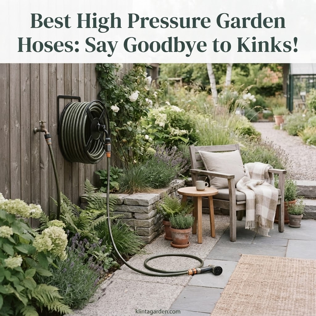 Best High Pressure Garden Hoses: Say Goodbye to Kinks!