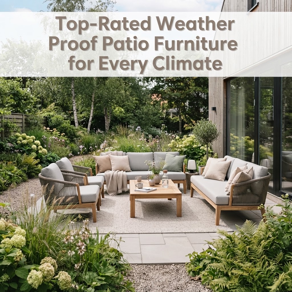 Top-Rated Weather Proof Patio Furniture for Every Climate
