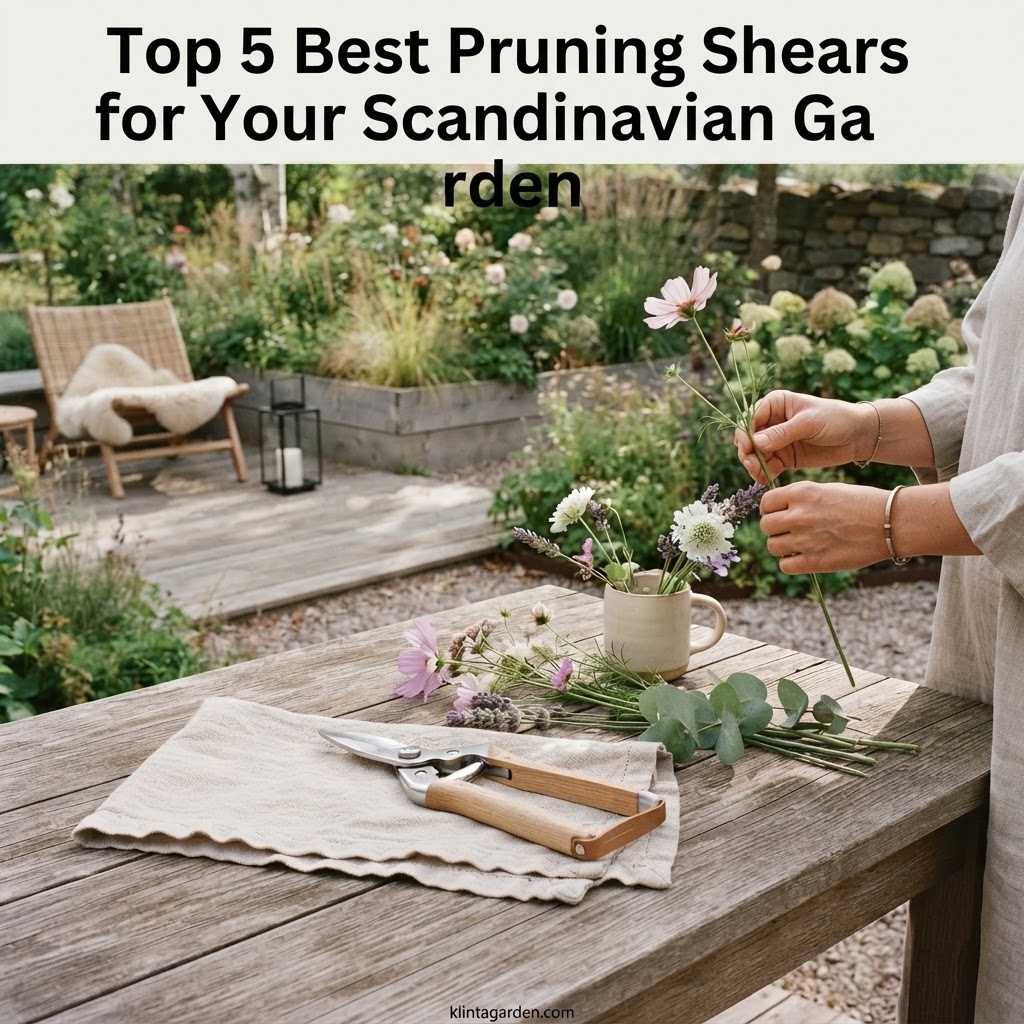 Top 5 Best Pruning Shears for Your Scandinavian Garden