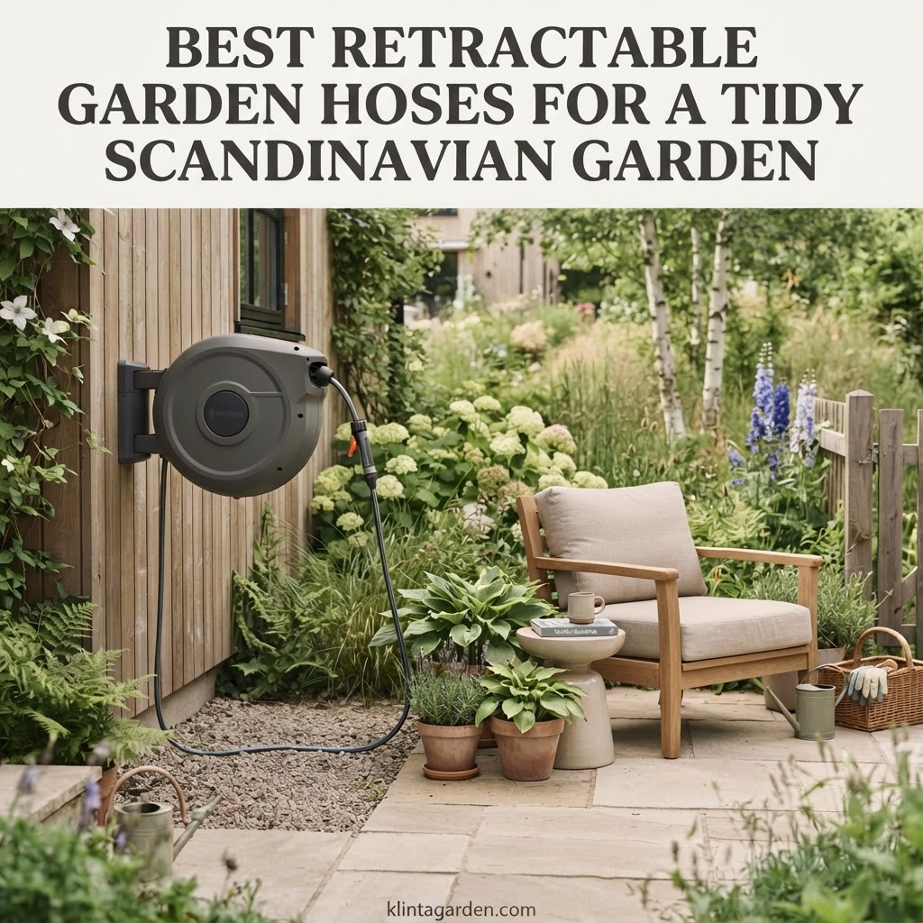 Best Retractable Garden Hoses for a Tidy Scandinavian Garden