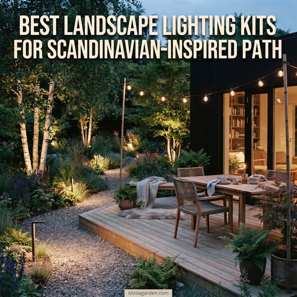 Best Landscape Lighting Kits for a Scandinavian-Inspired Path