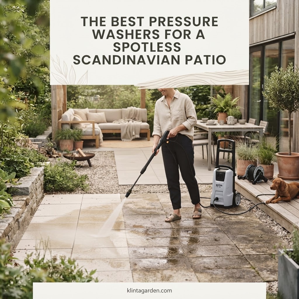 The Best Pressure Washers for a Spotless Scandinavian Patio