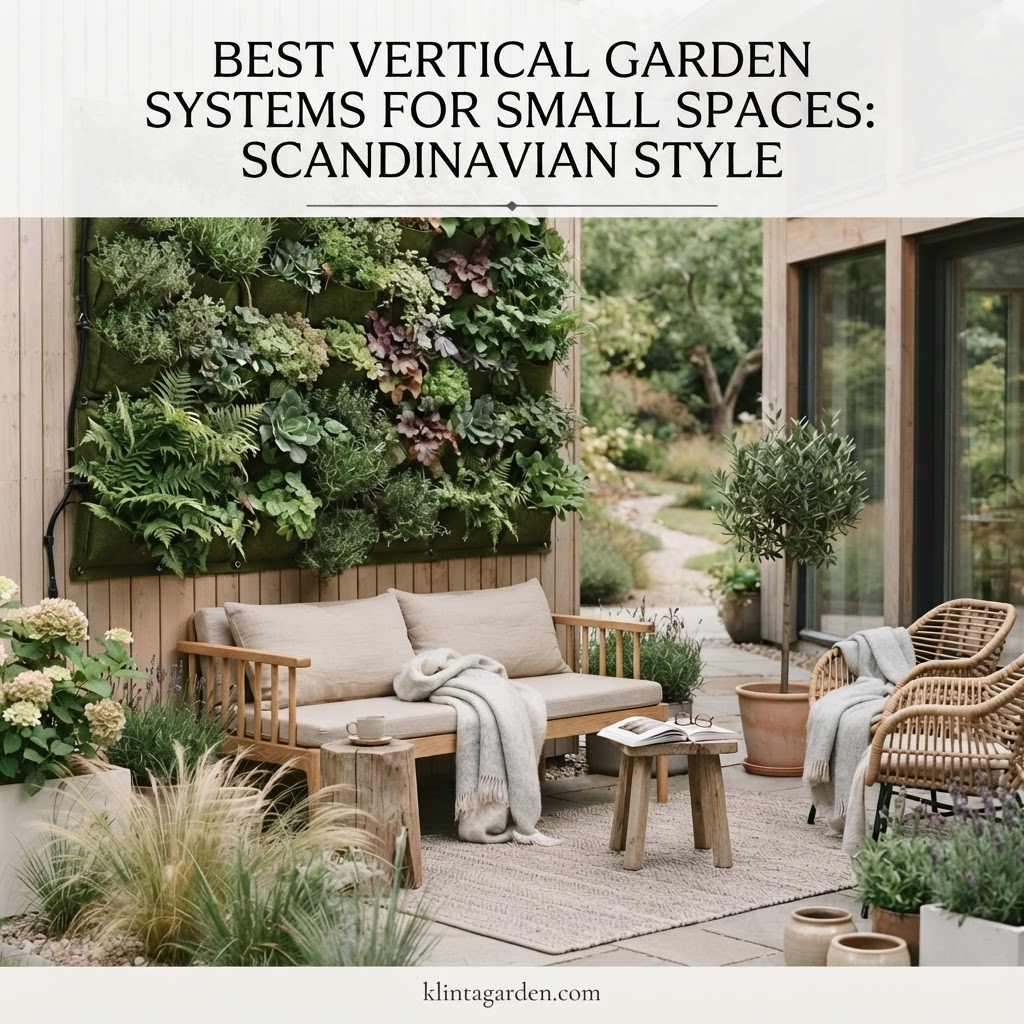Best Vertical Garden Systems for Small Spaces: Scandinavian Style
