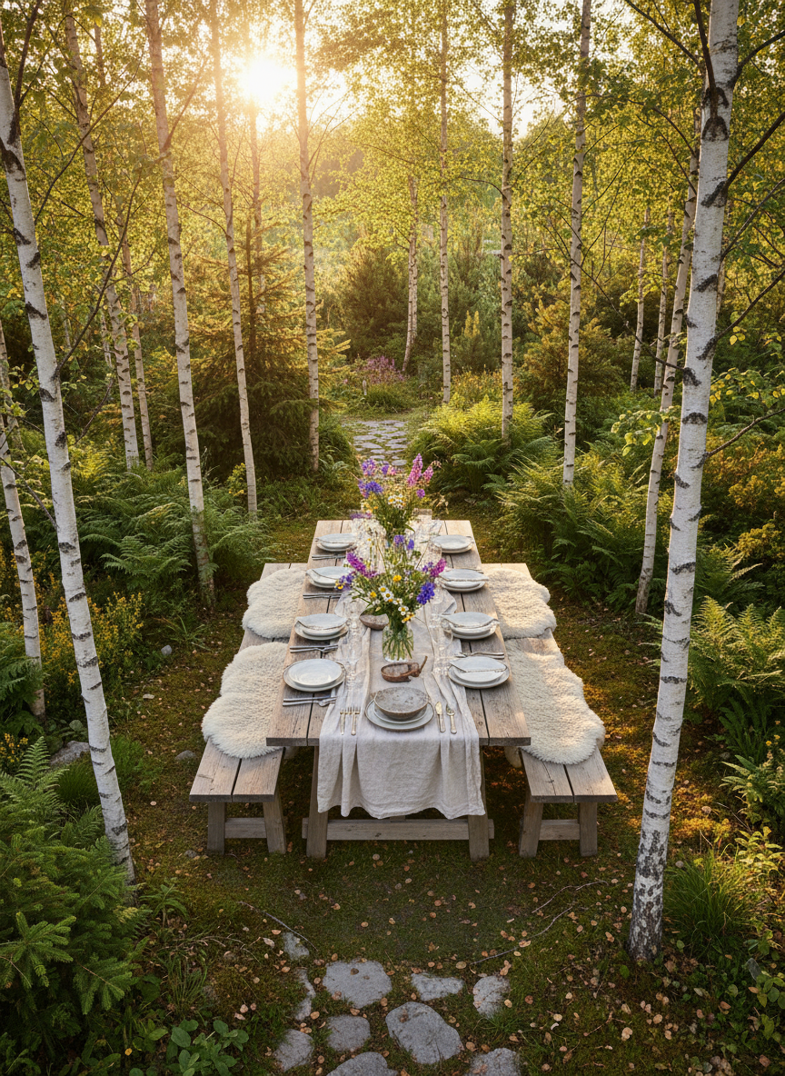 Scandinavian Garden Ideas for a Calm Outdoor Space