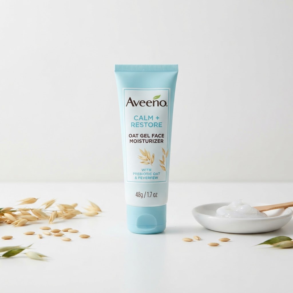 Aveeno Calm + Restore Oat Gel Face Moisturizer