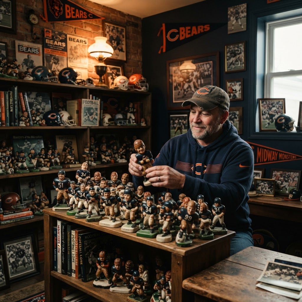 Gridiron Artifacts: The Collector's Guide to Chicago Bears Commemorative Figurines