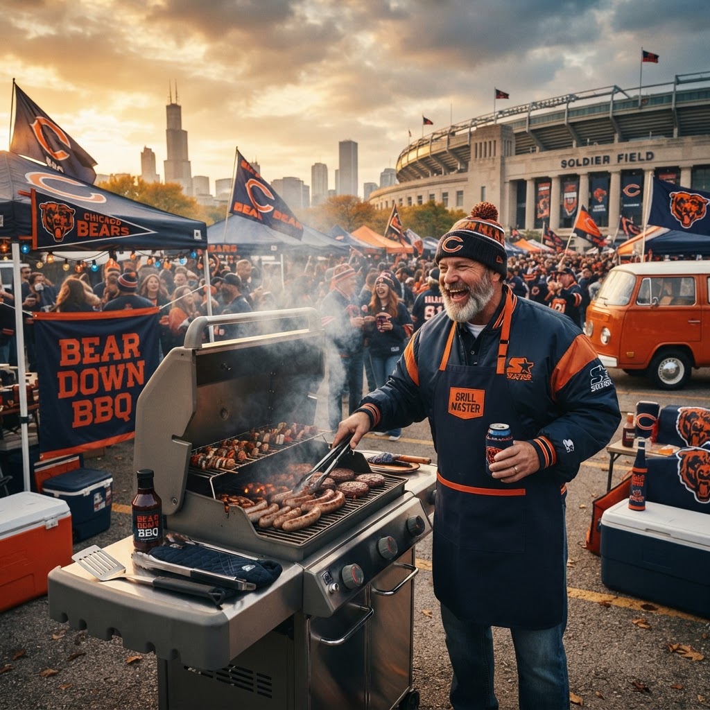 Gridiron Grilling: Elevating Your Chicago Bears Tailgate with Professional Culinary Gear