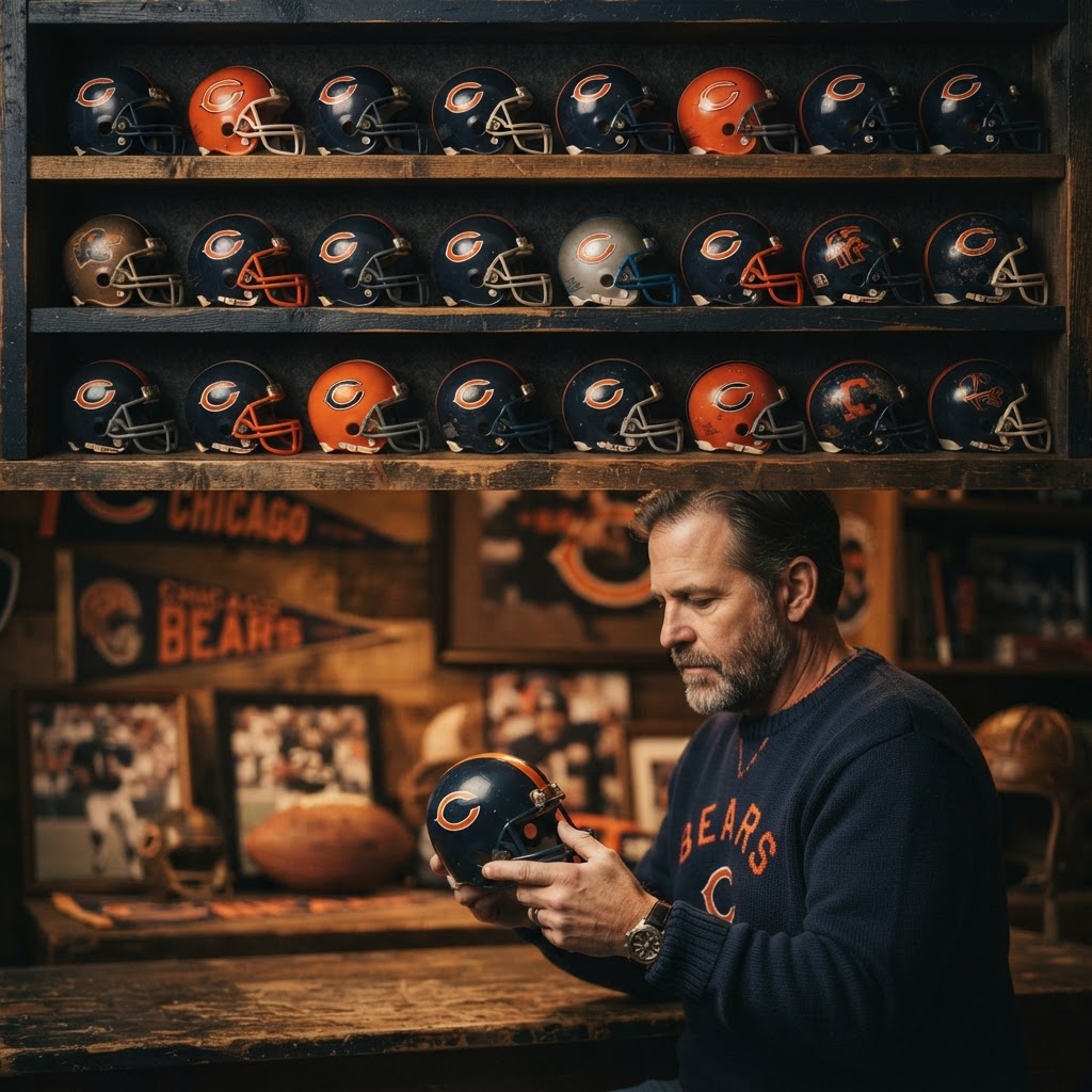 Chicago Bears Mini-Helmet Collecting: The Ultimate Fan Cave Guide