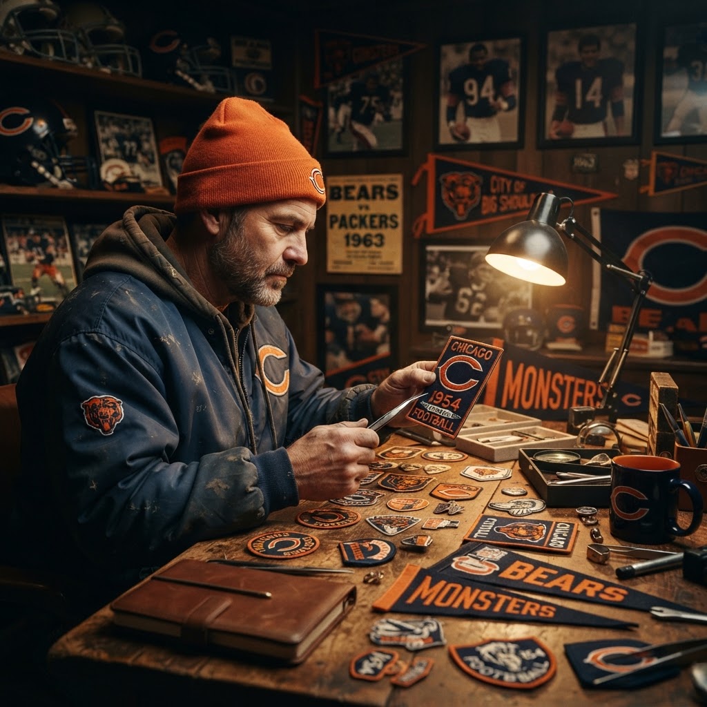 Gridiron Legacy: Mastering the Art of Chicago Bears Patch Collecting