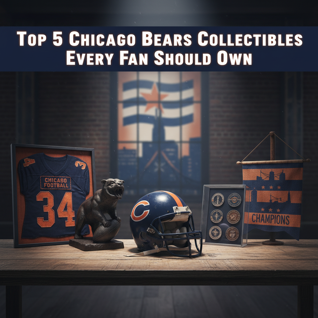 Top 5 Chicago Bears Collectibles Every Fan Should Own