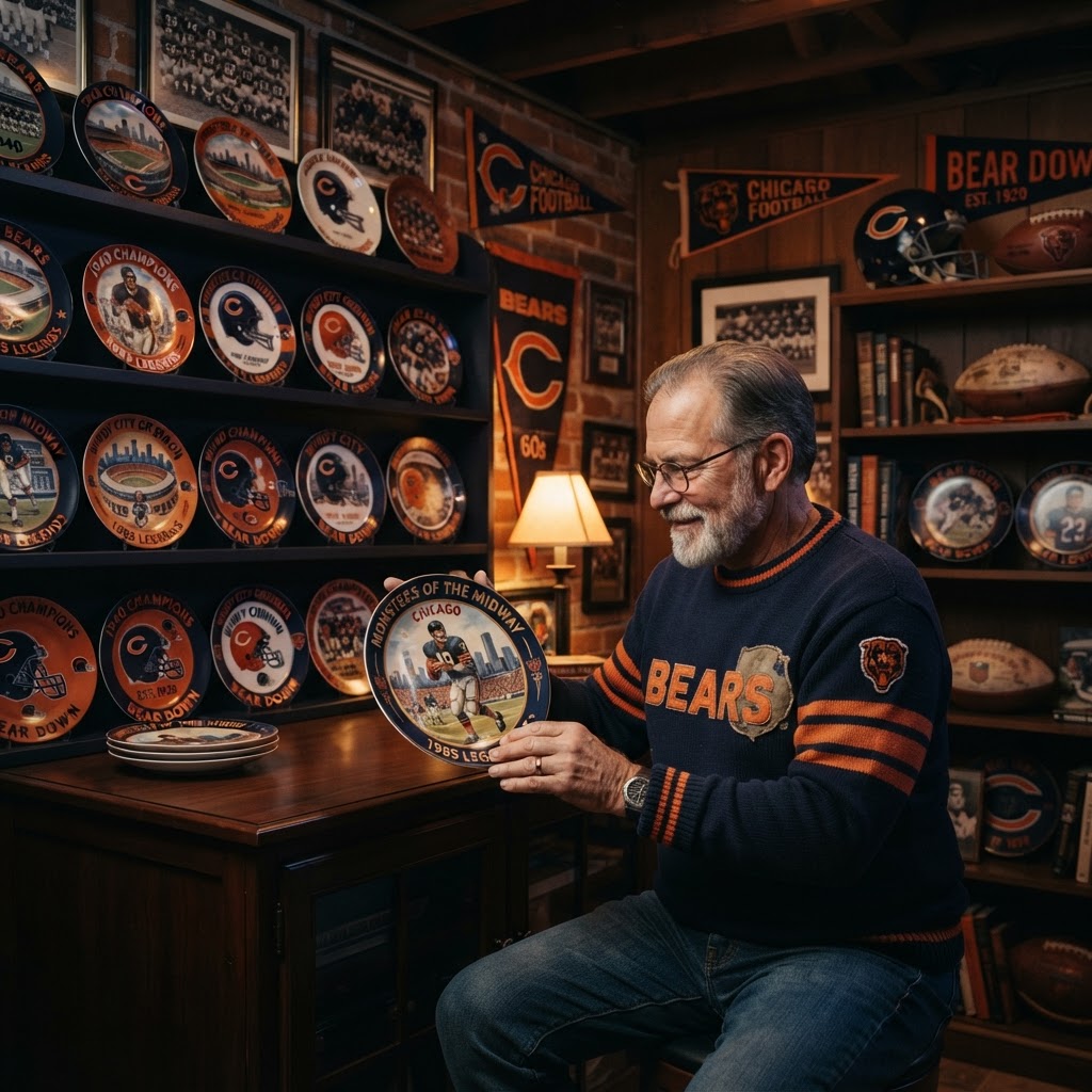Gridiron Treasures: The Art and Strategy of Collecting Chicago Bears Commemorative Plates