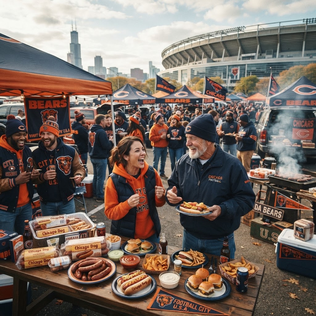 Gridiron Gastronomy: Mastering the Art of the Chicago Bears Tailgate Spread
