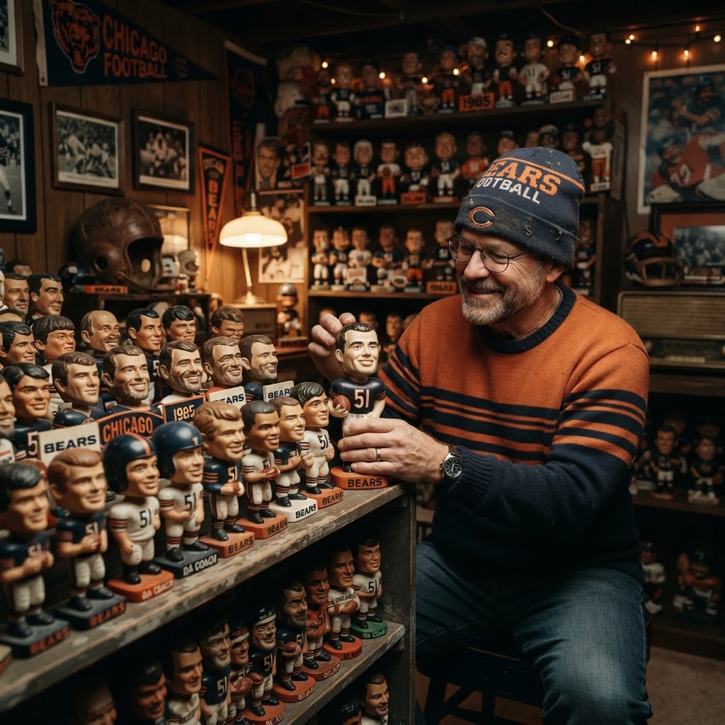 Gridiron Artifacts: The Comprehensive Guide to Chicago Bears Bobblehead Collecting