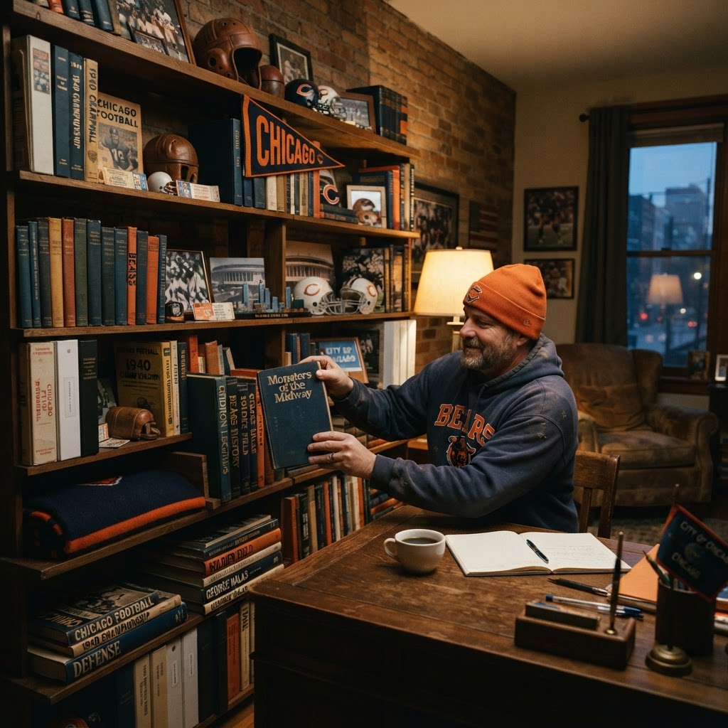 Gridiron Chronology: The Art of Assembling a Bears-Themed Home Library